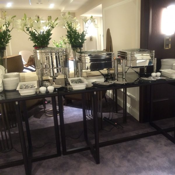 Linen Free Banqueting Tables