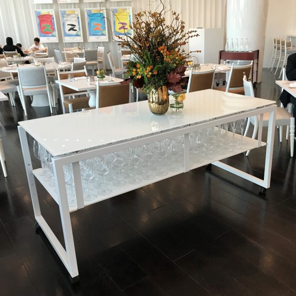 Linen Free Banqueting Tables